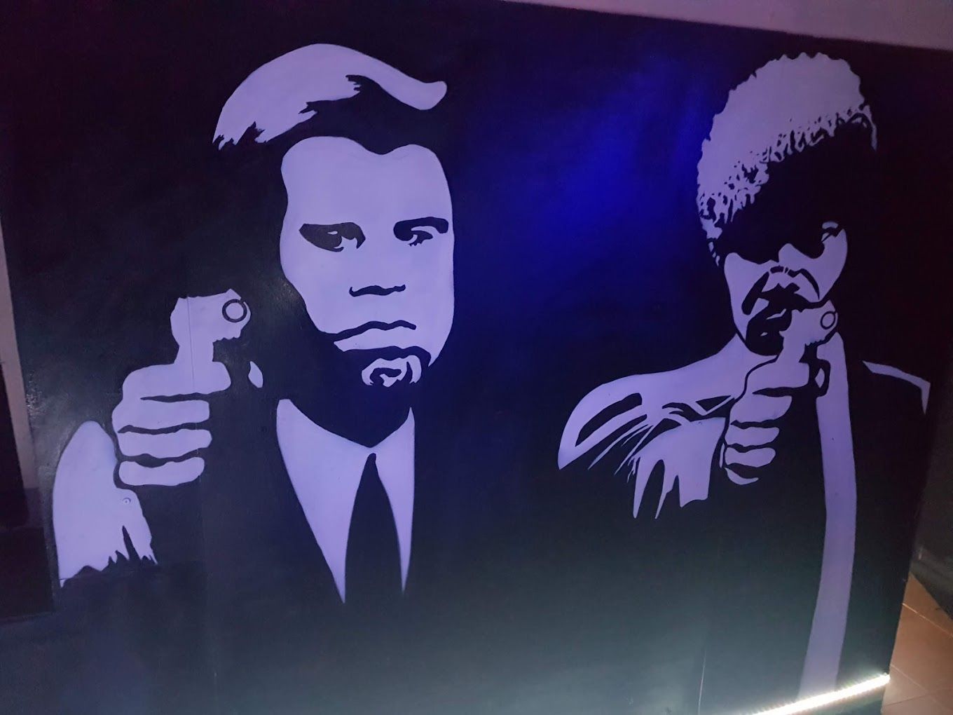 PULP FICTION MURAL